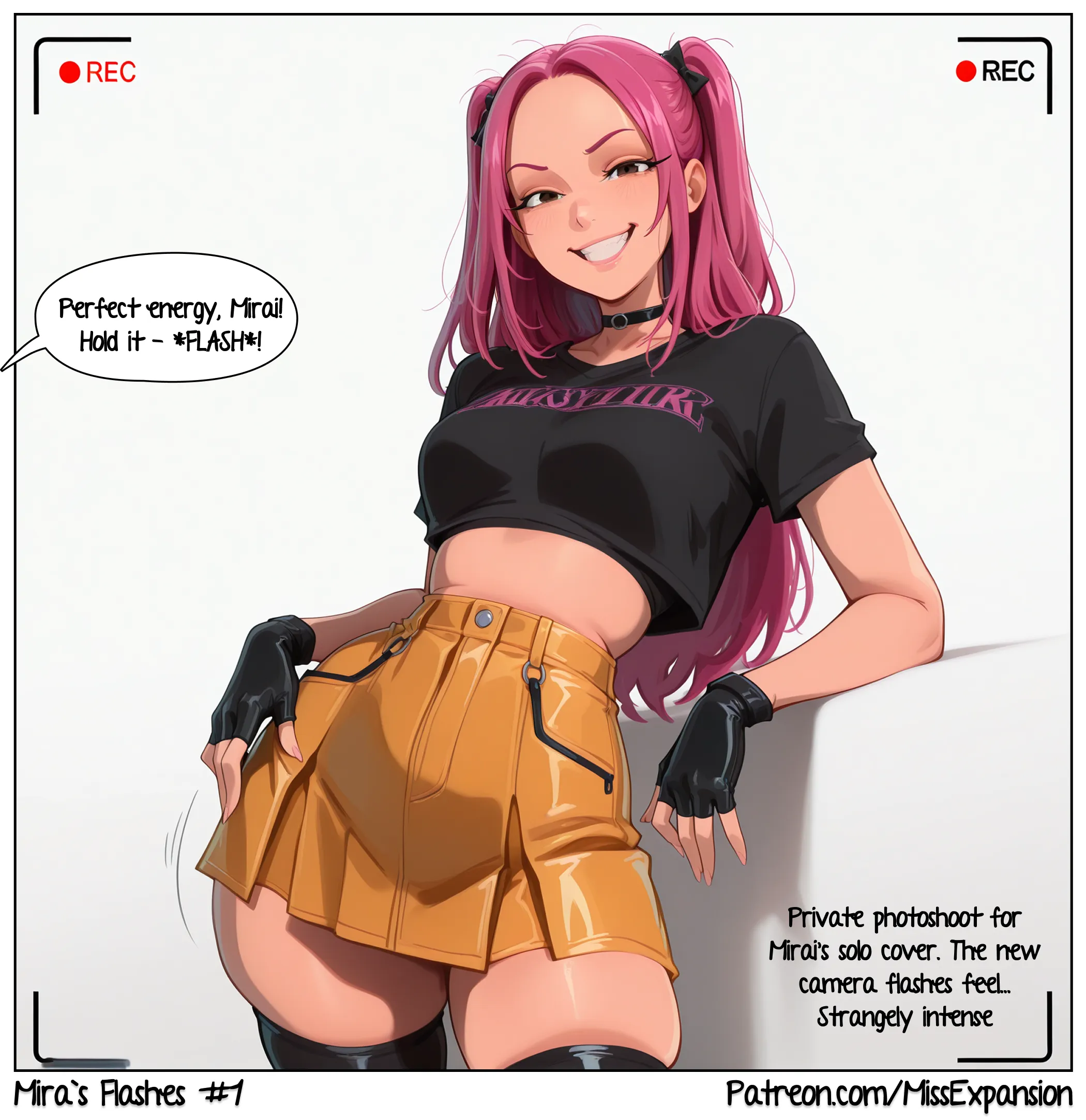 Mira’s Flashes Chapter 1, page 1