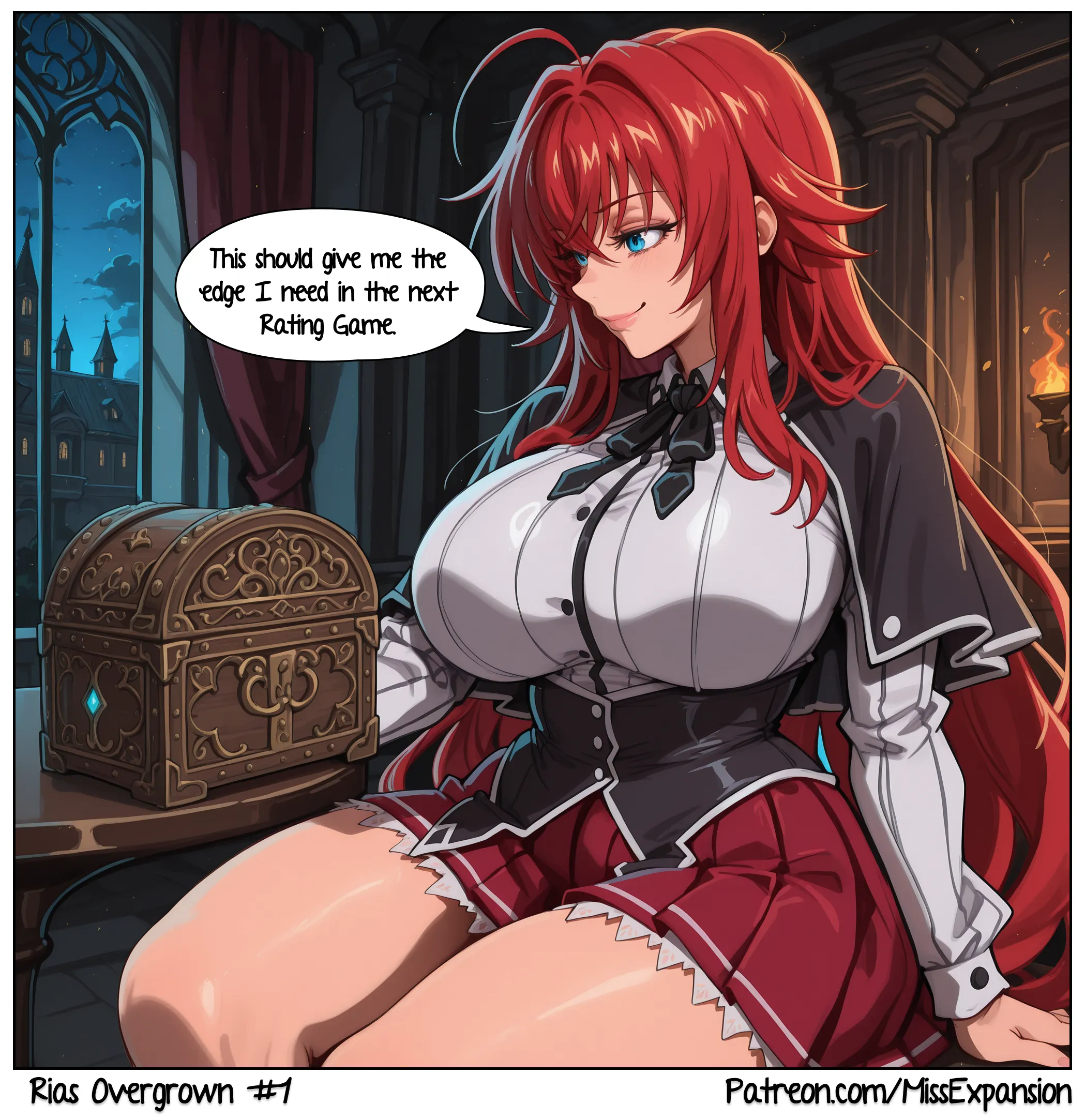 Rias Overgrown - Rias Gremory - Overgrown Chapter 1, page 1