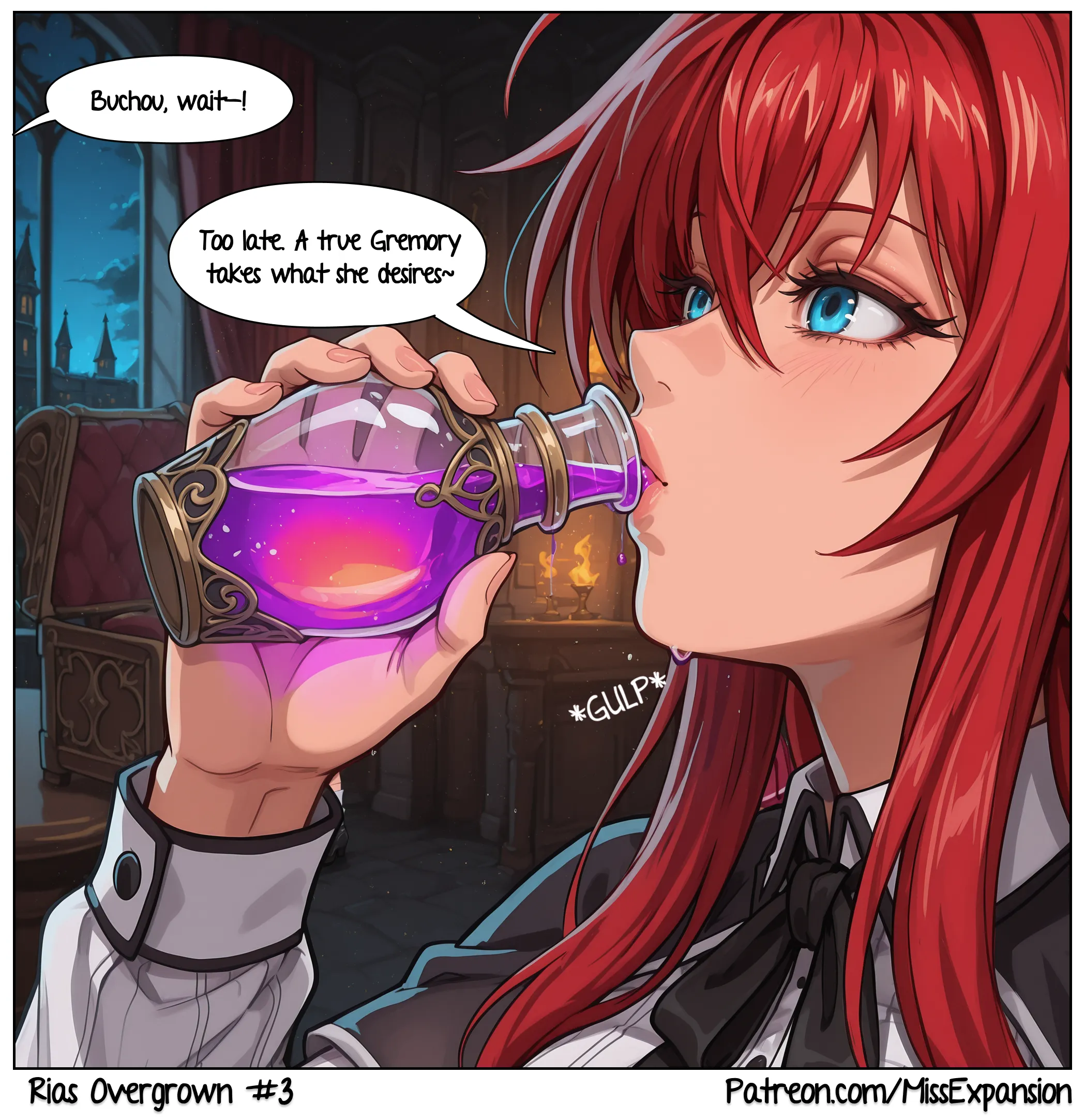 Rias Overgrown - Rias Gremory - Overgrown Chapter 1, page 3