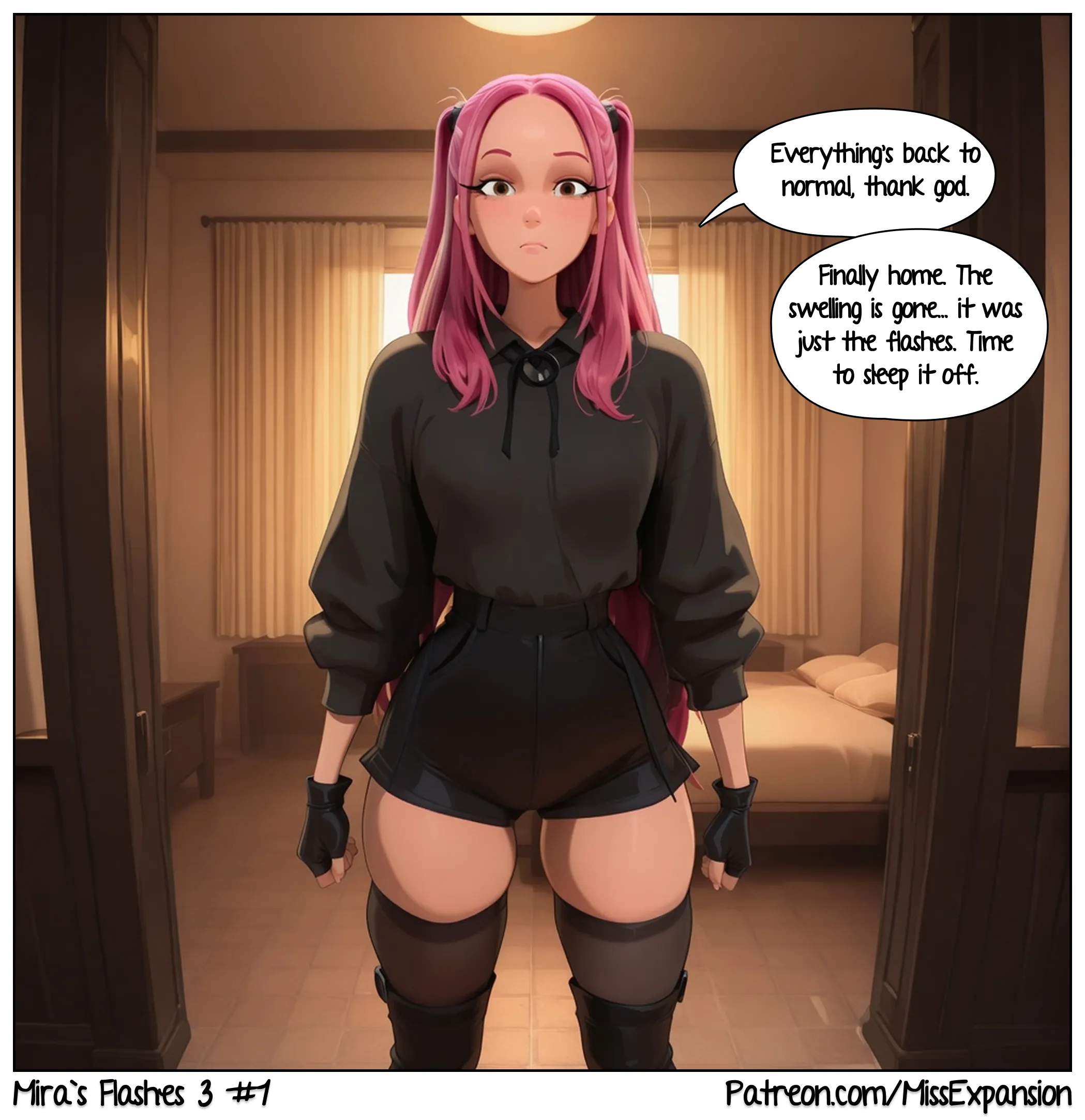 Mira’s Flashes Chapter 3, page 1