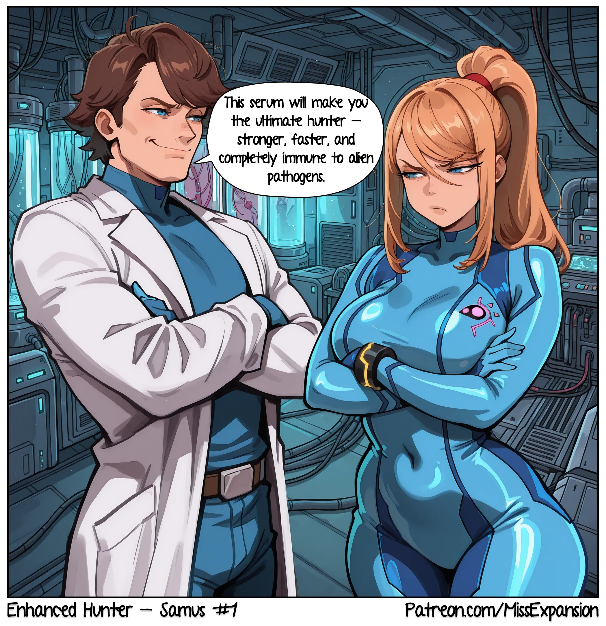 Enhanced Hunter - Samus Chapter 1, page 1