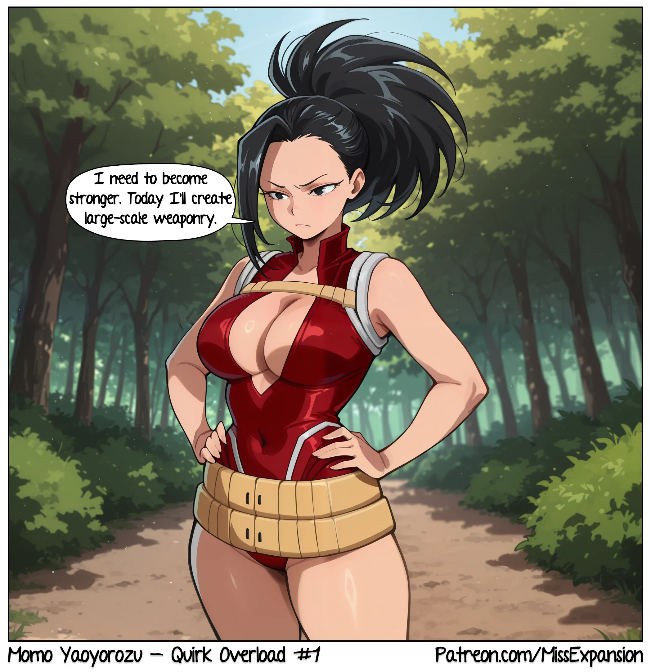 Momo Yaoyorozu - Quirk Overload Chapter 1, page 1
