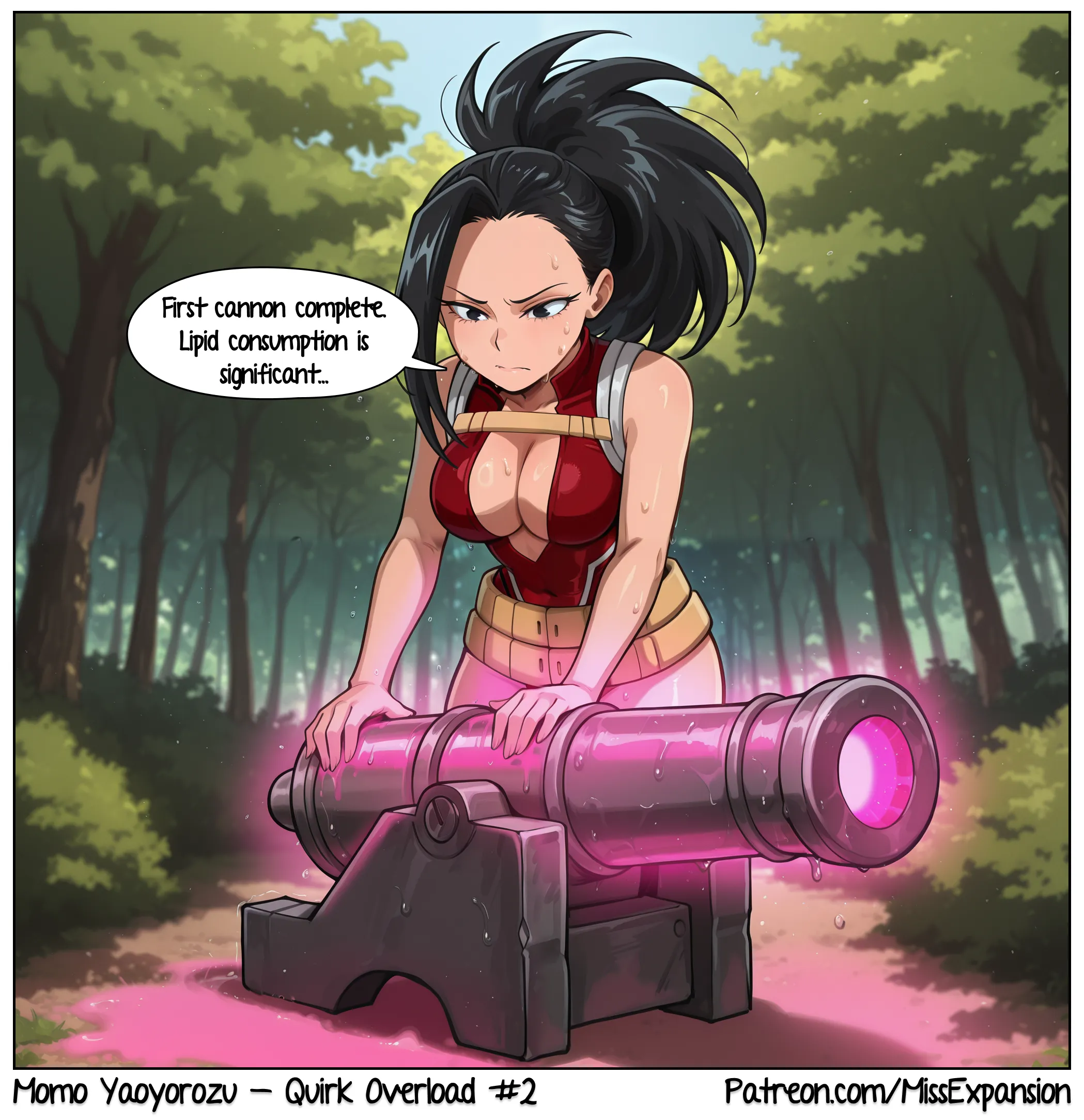 Momo Yaoyorozu - Quirk Overload Chapter 1, page 2