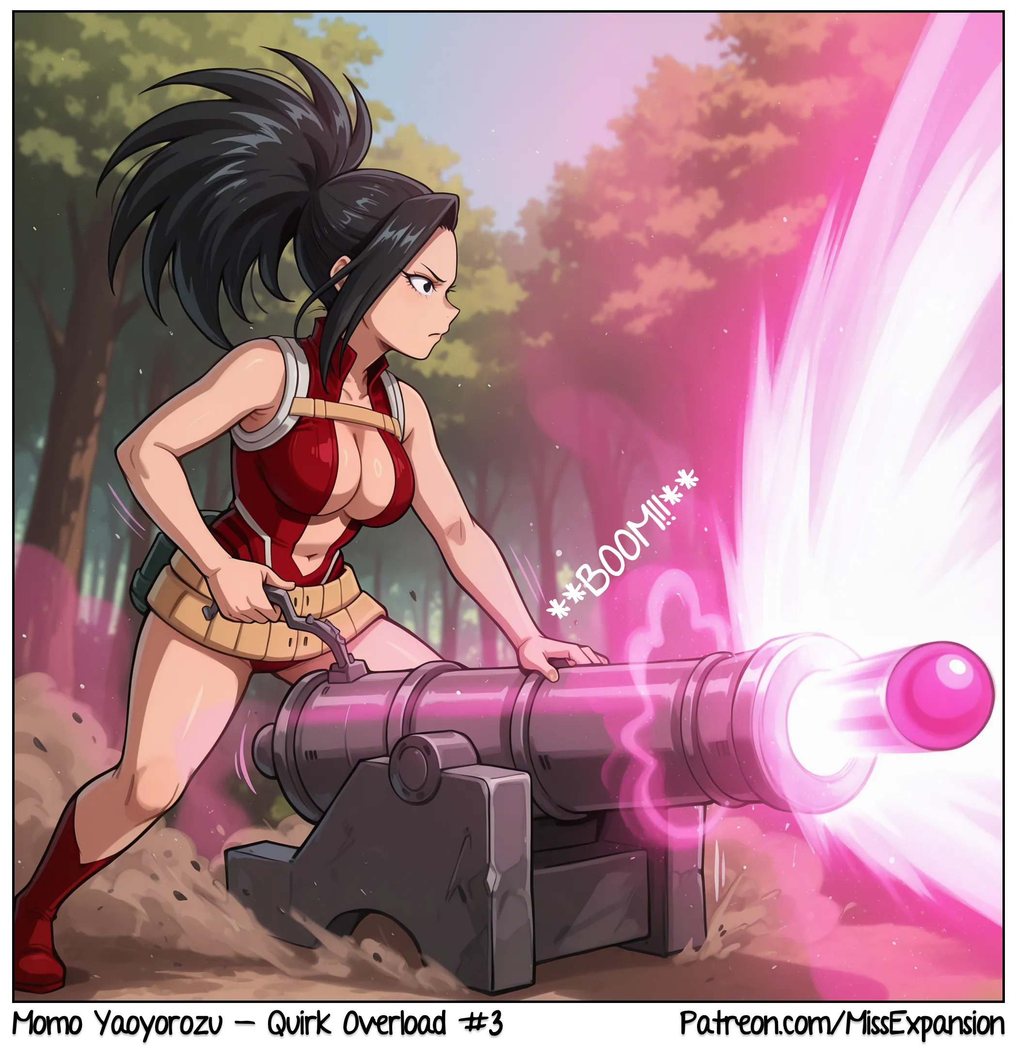 Momo Yaoyorozu - Quirk Overload Chapter 1, page 3