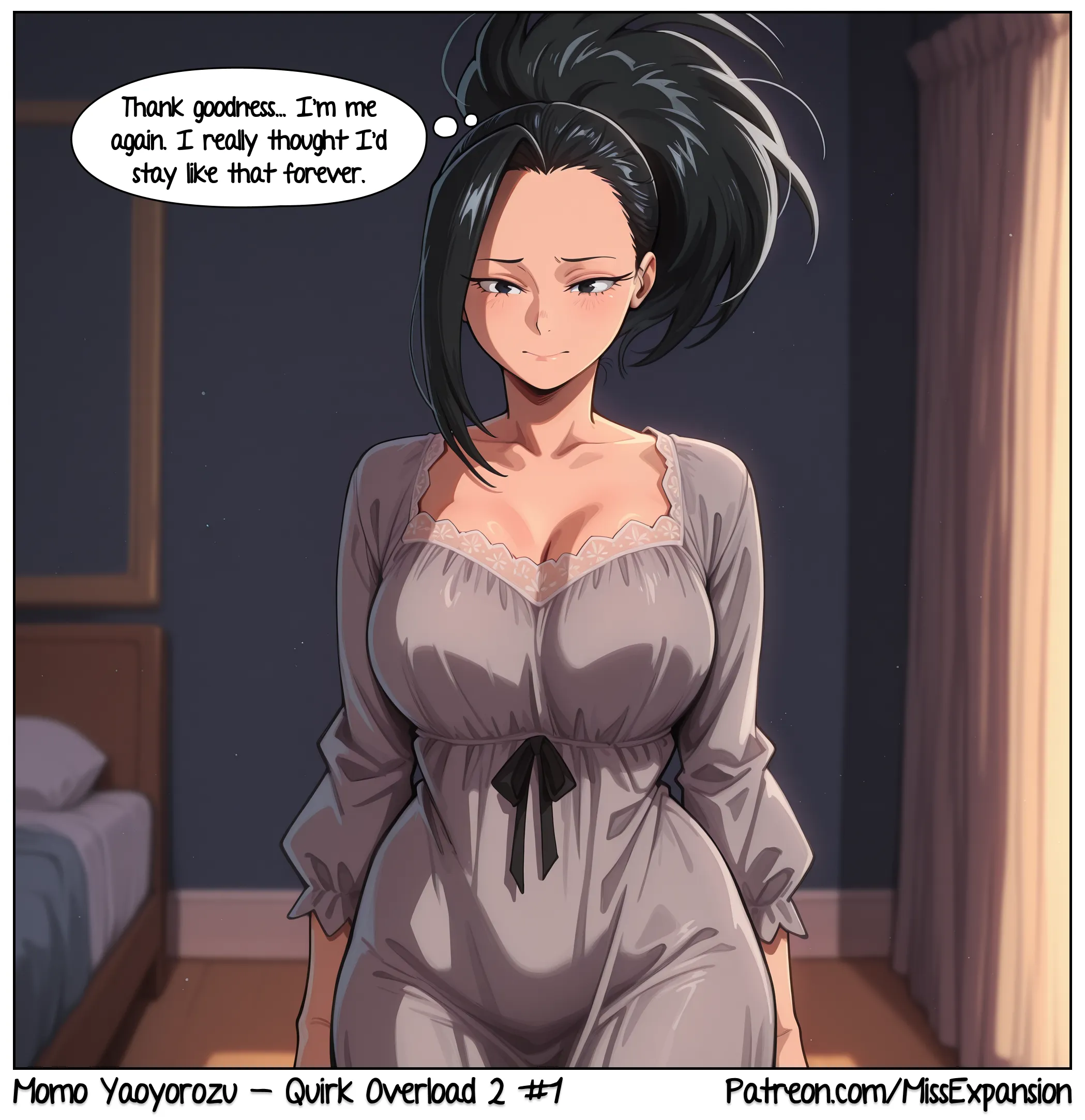 Momo Yaoyorozu - Quirk Overload Chapter 2, page 1