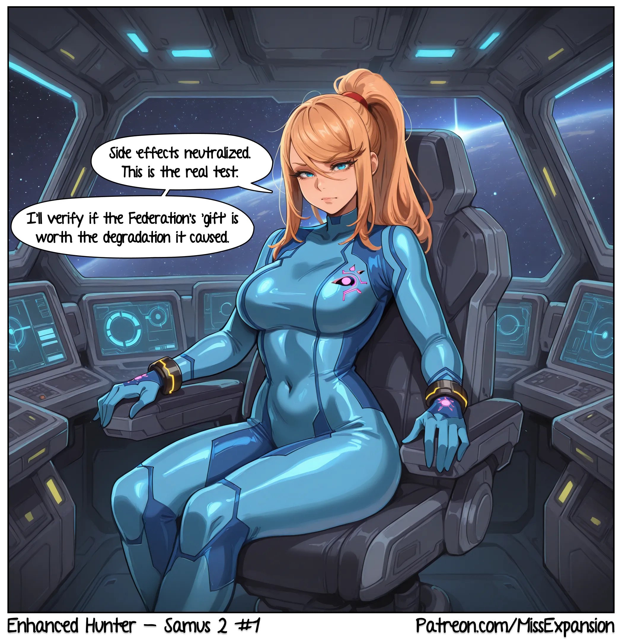 Enhanced Hunter - Samus Chapter 2, page 1