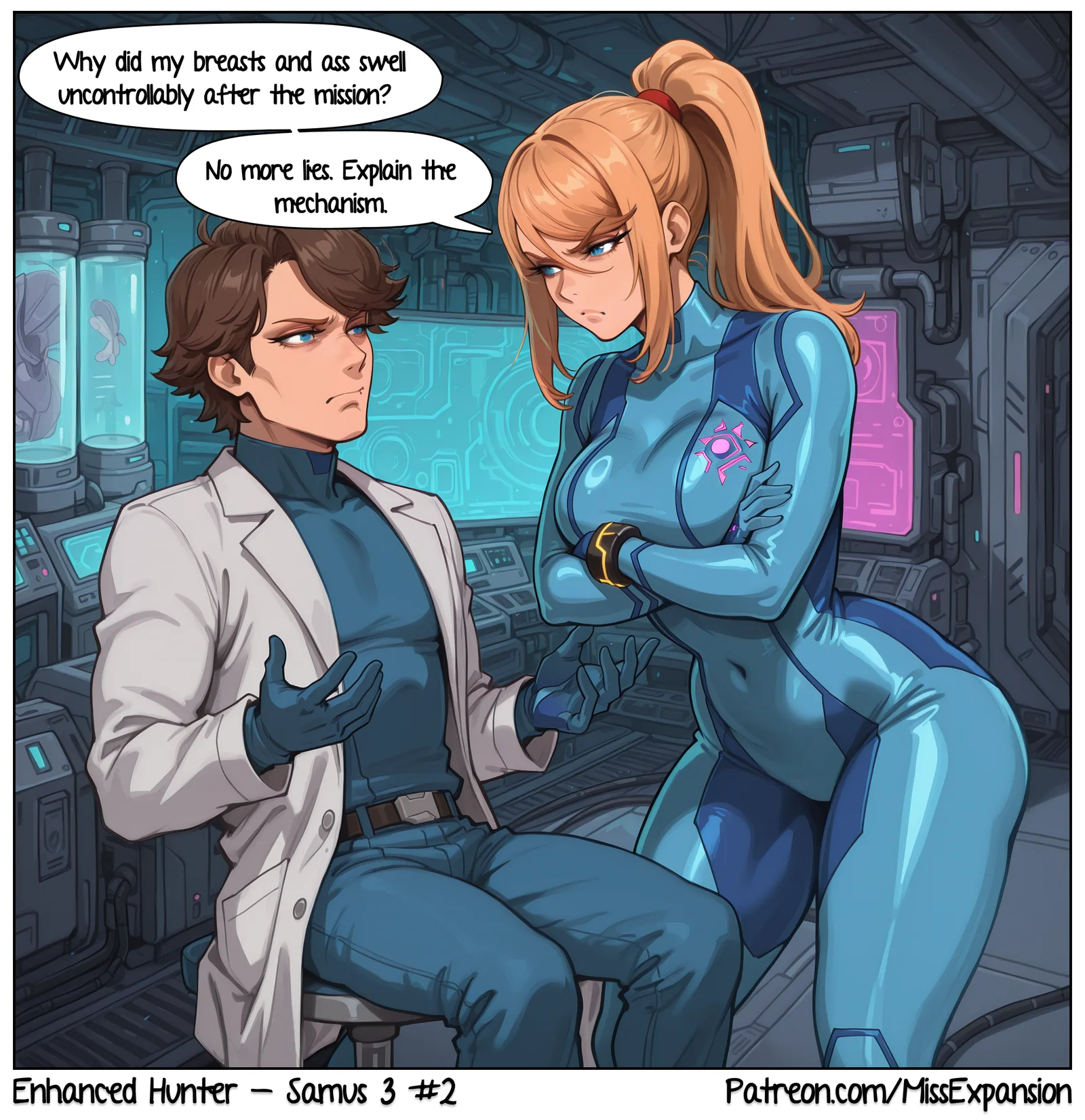 Enhanced Hunter - Samus Chapter 3, page 2