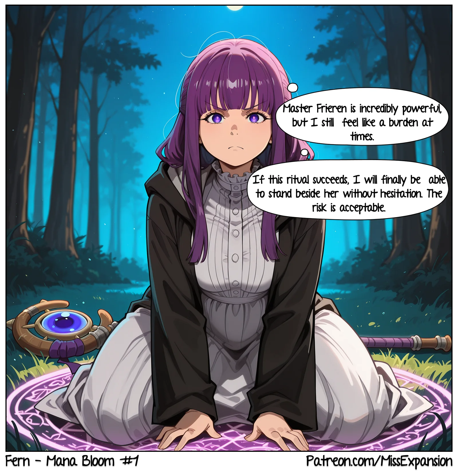 Fern - Mana Bloom Chapter 1, page 1