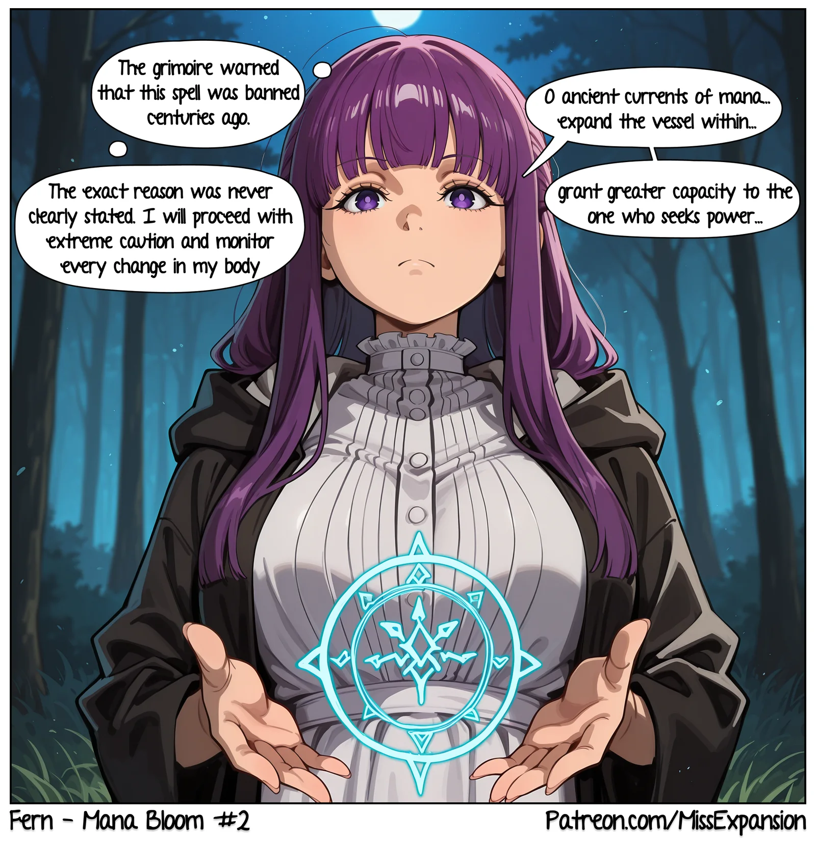 Fern - Mana Bloom Chapter 1, page 2