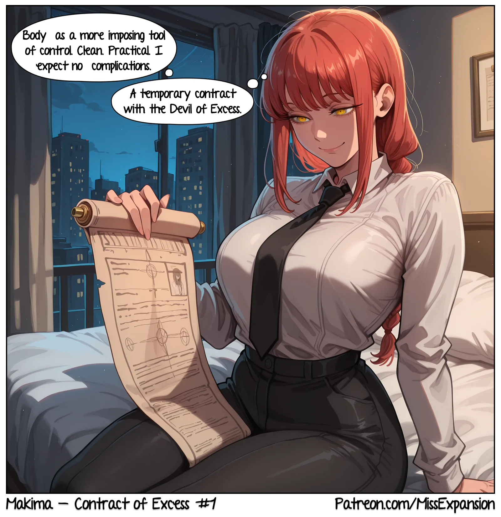 Makima - Contract of Excess Chapter 1, page 1