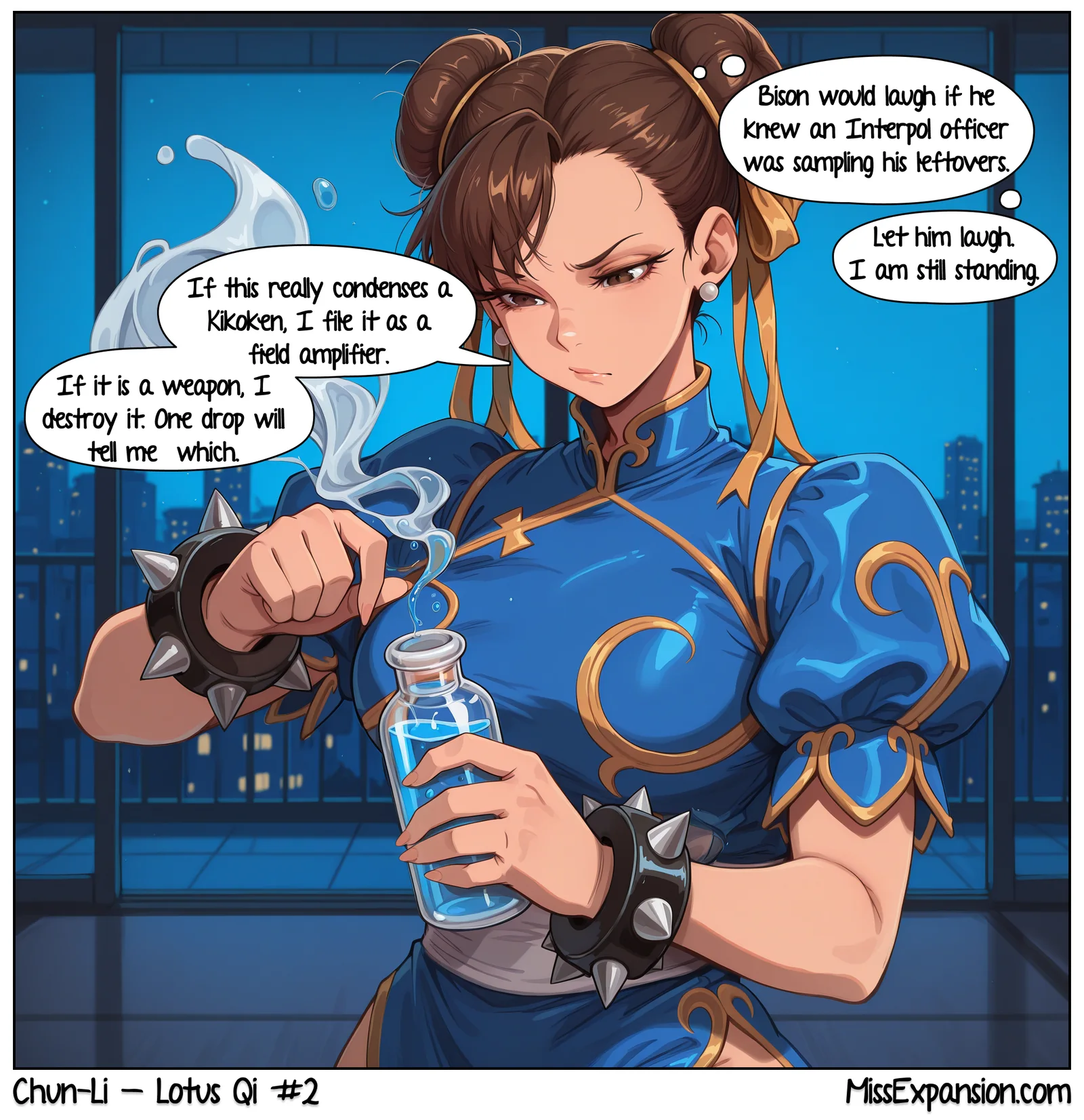 Chun-Li - Lotus Qi Chapter 1, page 2