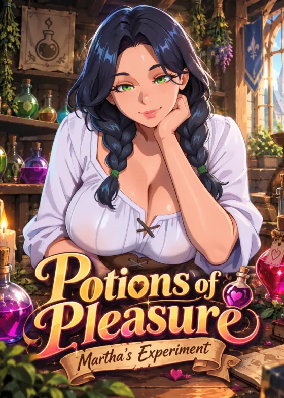 Potions of Pleasure comic cover